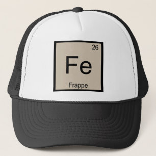 Fe - Frappe Kemi Periodiska Systemet Symbol Truckerkeps
