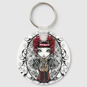 Fe Keychain "för Annie" gotisk VictorianCouture Nyckelring