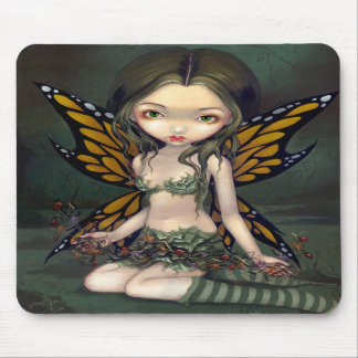 Fe med torkade blommor Mousepad Musmatta