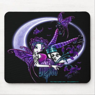 Fe Mousepad för måne för Paige mörk regnbågeb Musmatta