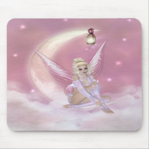Fe på månen - fantasi Mousepad Musmatta