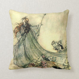 Fe Queen Dekorativ kudde 16 tum x 16 tum