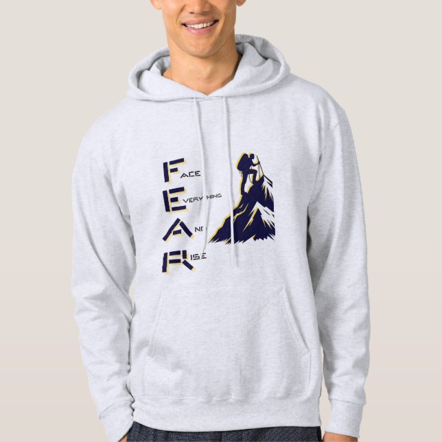FEAR (Face Everything And Rise) Tröja Hoodie (Framsida)