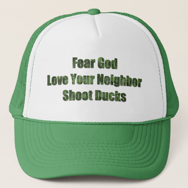 Fear God, Lover Your Neighbor, Shoot Ducks Keps (Framsida)