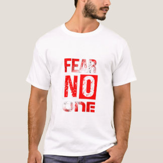 Fear No One – Bold Courage Streetwear T Shirt