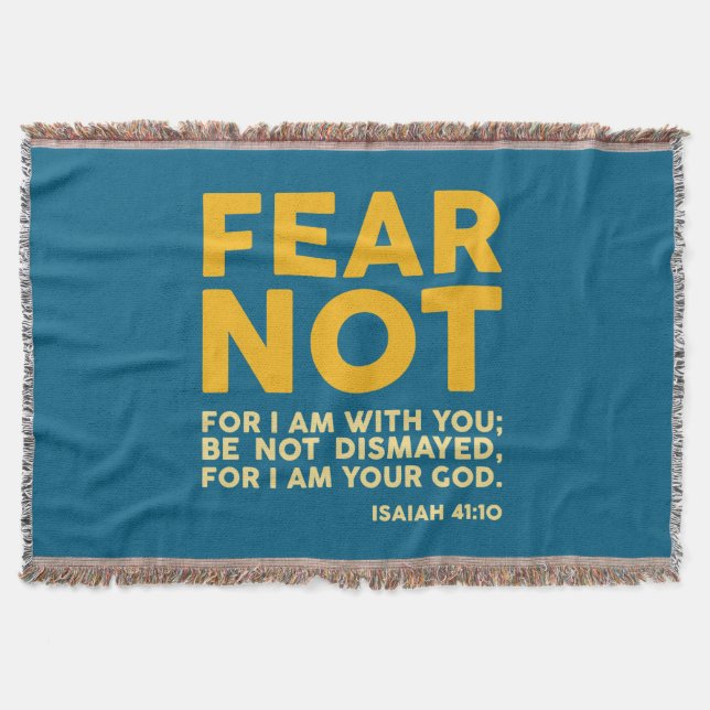 Fear not, for I am with you Filt (Framsidan)