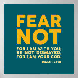 Fear not, for I am with you Poster