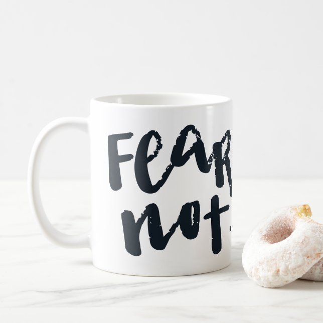 Fear not kaffemugg (Med munk)