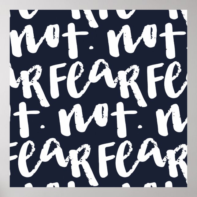Fear not poster (Framsidan)