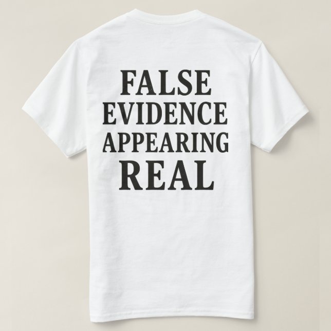 FEAR T SHIRT (Design baksida)