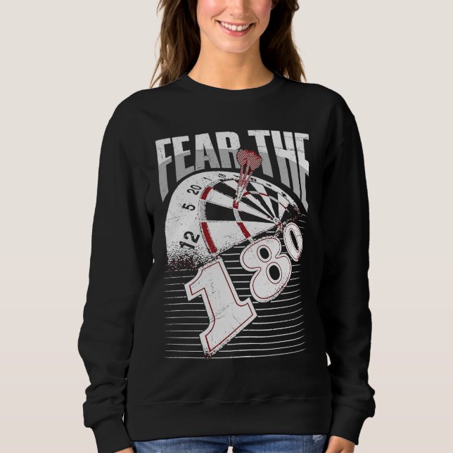Fear the 180 for a Dart Expert T Shirt (Framsida)