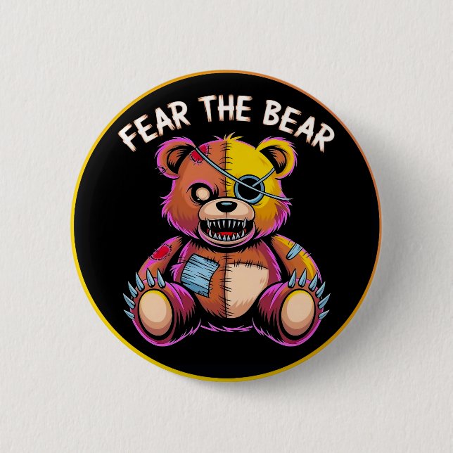 Fear the Bear Button Knapp (Framsida)