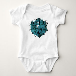 Fearfully och Wonderfully gjord Psalm139:14 Tee