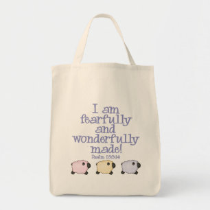 Fearfully och Wonderfully gjort - blått Tygkasse