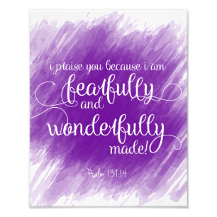 Fearfully och Wonderfully gjort glansigt tryck