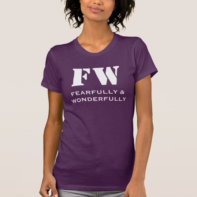 Fearfully och Wonderfully T-shirt (Framsida)