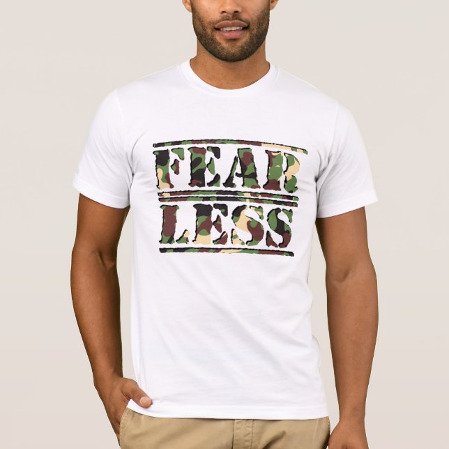 Fearless Camouflage T-Shirt (Framsida)