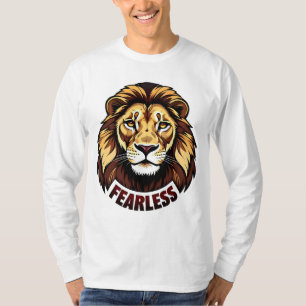 Fearless_d.no.1- av Maaya_P, Manar Långärmad White T Shirt