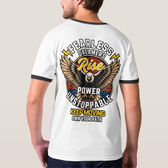 Fearless Dreamers Eagle T-shirt (Baksida)