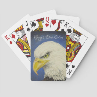 "Fearless" Eagle Art Spelkort