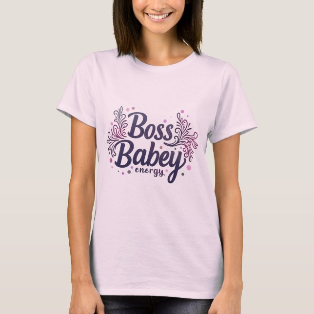 Fearless & Fabulous - Chef Babe Energy T-shirt (Framsida)