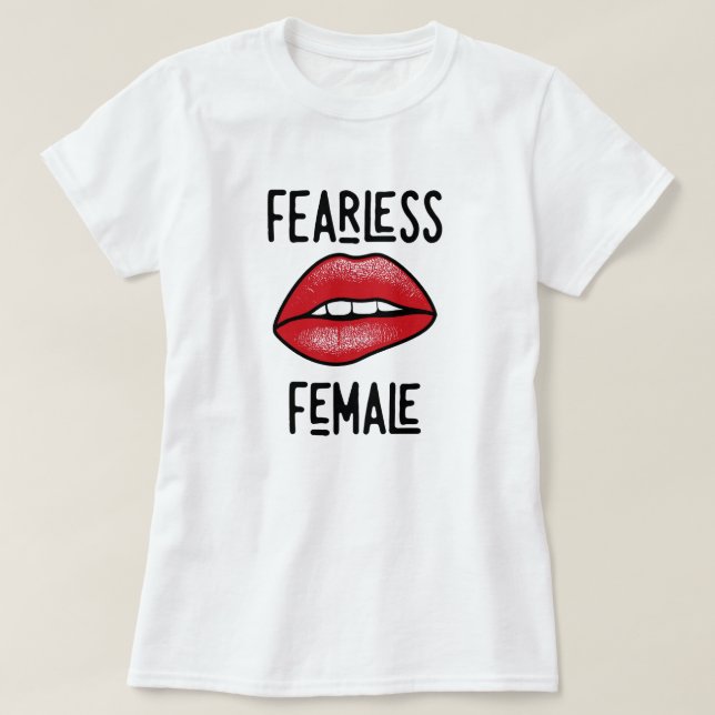Fearless Female T-Shirt (Design framsida)