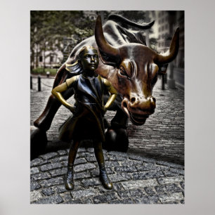 Fearless Girl blir en allierad Poster