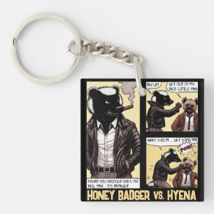 FEARLESS Honey badger slåss mot Hyena