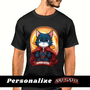 Fearless-Kattdjuret: Ari-Gato-superhjälten T Shirt