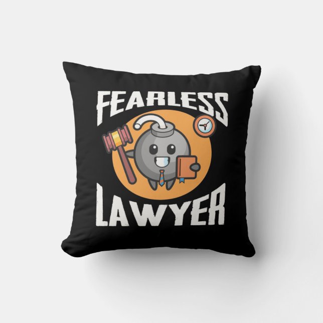 Fearless Lawyer Kudde (Framsida)