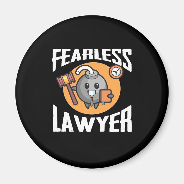 Fearless Lawyer Magnet (Framsidan)