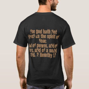 Fearless Macho Evangelism T Shirt