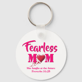 FEARLESS MAMMA | Proverbs 31 Nyckelring