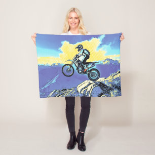 Fearless - Motocross Rider Fleecefilt