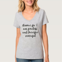 Fearless och Powerable Quote in Script Typography