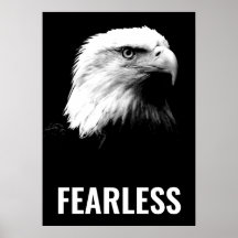 Fearless Örn Motivational Courtage Artwork