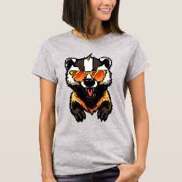 Fearless Pixel Honeybadger T Shirt