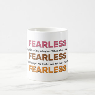 FEARLESS Psalms inspirationskälla JAG KOMMER INTE Kaffemugg