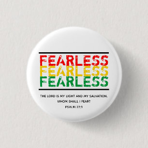 FEARLESS Scripture Christian Faith PSALM 27 Knapp