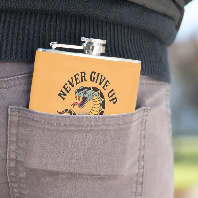 Fearless Spirit: Fet Snake och Ro Artwork Fickplunta (In Situ)