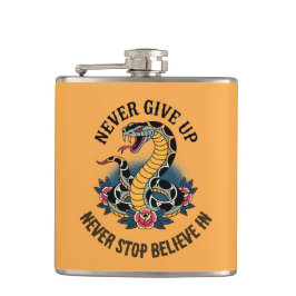 Fearless Spirit: Fet Snake och Ro Artwork Fickplunta