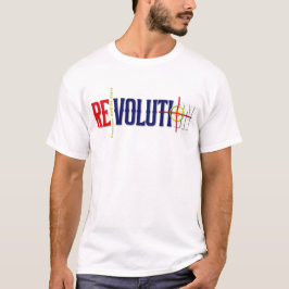 "Fearless & Start a Revolution" Fet Påstående Tee