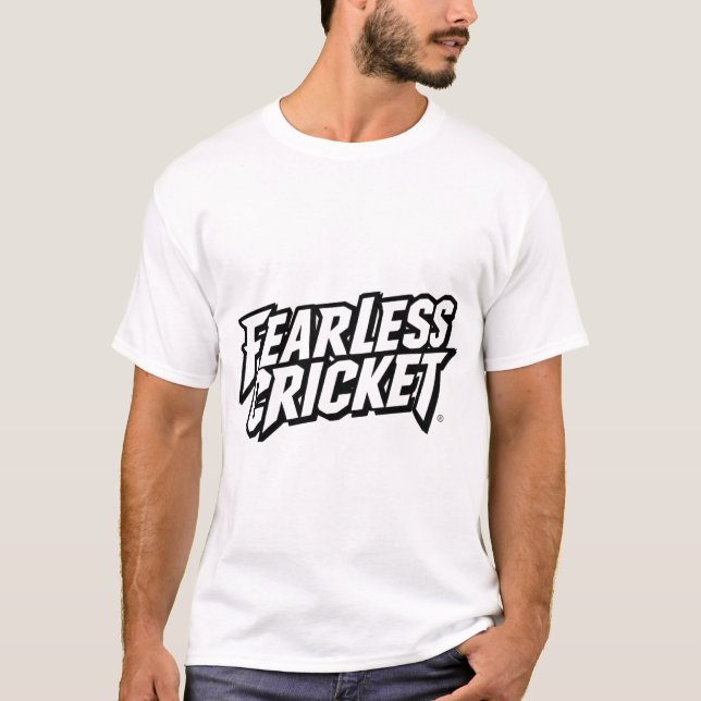 Fearless T20 Cricket Graphic Tee (Framsida)