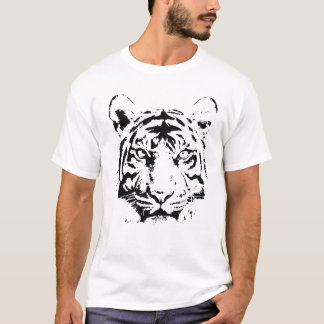 Fearless Tiger Ansikte - Kinesiska tigeråret T Shirt