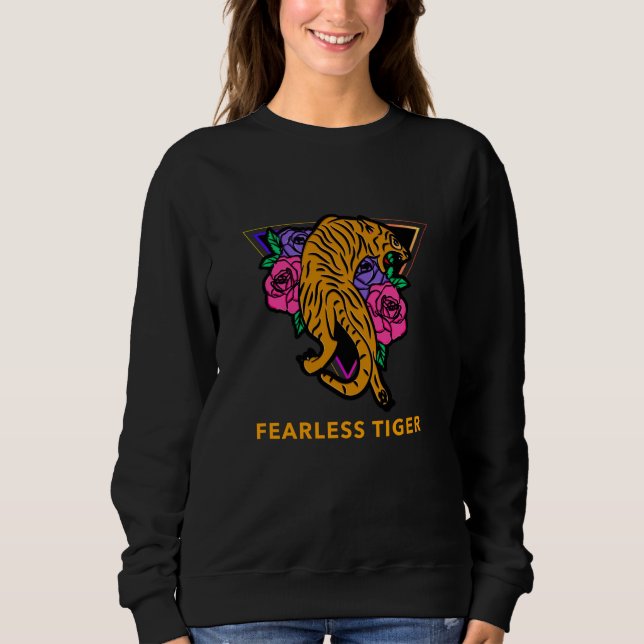 Fearless Tiger T Shirt (Framsida)