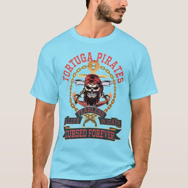 FEARLESS TORTUGA PIRATER T SHIRT (Framsida)