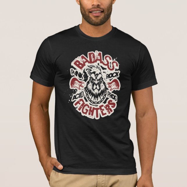 Fearless Warriars design T Shirt (Framsida)