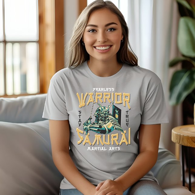 Fearless Warrior Samurai T-Shirt (Skapare uppladdad)
