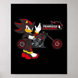Fearless Year of Shadow - Motorcycle Poster