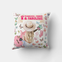 FEARLÖS, BRA OCH FABULÖS PILLOW KUDDE